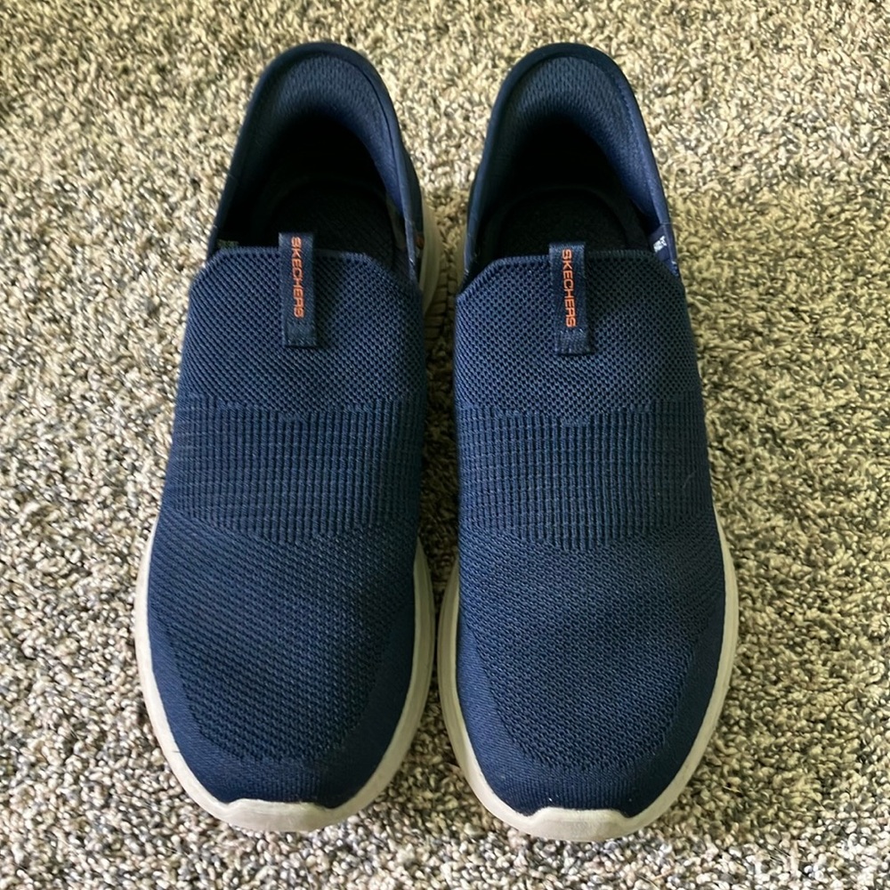Skechers Men's Navy Slip-On Shoes✅SOLD✅